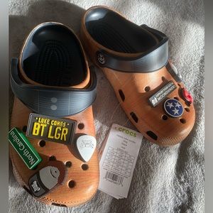 Limited Edition Luke Combs Bootleggers Crocs Size W6